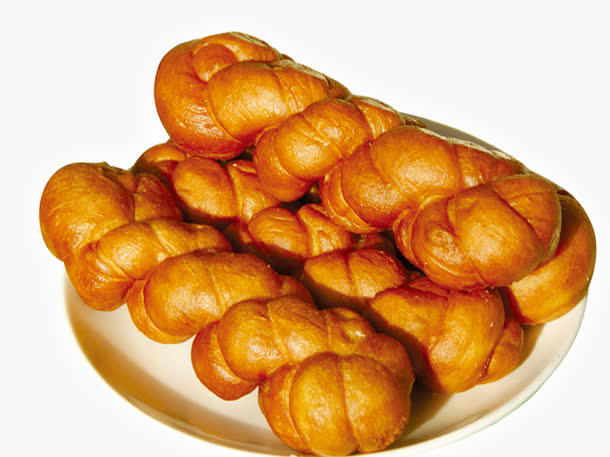 手工大麻花免抠