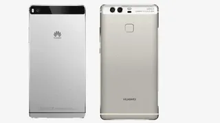 灰色华为P10免抠