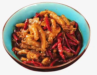 美食姜辣凤爪免抠