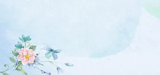 素雅粉花装饰背景图高清