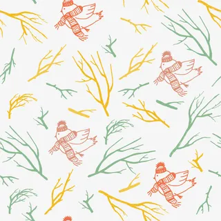 矢量图树枝底纹免抠