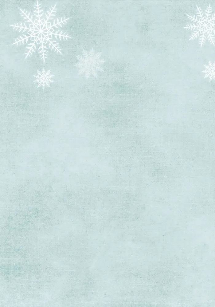 浅蓝色雪花背景素材高清