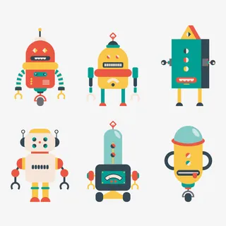 机器人图标免抠