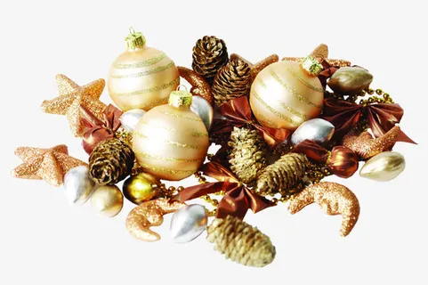 圣诞树装饰品免抠