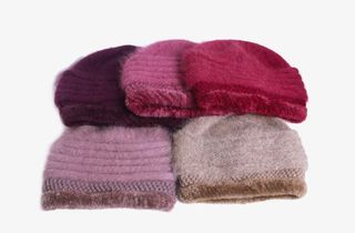 针织毛线老人帽免抠