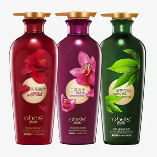 欧贝斯净屑清润 顺滑保湿 丝润炫亮洗发乳免抠