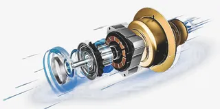 电机功能展示图免抠