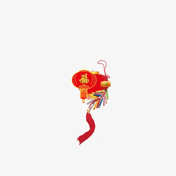 新年红灯笼免抠