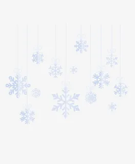 雪花晶体装饰免抠其他元素
