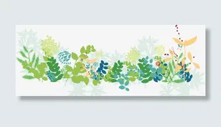 各种绿叶装饰免抠