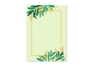 春天ins风简约信纸海报易拉宝矢量底纹高清