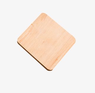 产品实物木质杯托免抠
