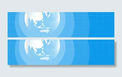 蓝色地球科技背景高清