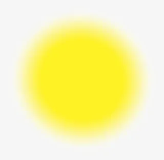 黄色清新圆圈免抠