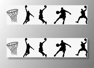 篮球素材免抠手绘/卡通卡通元素