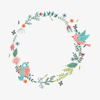 请柬装饰元素免抠