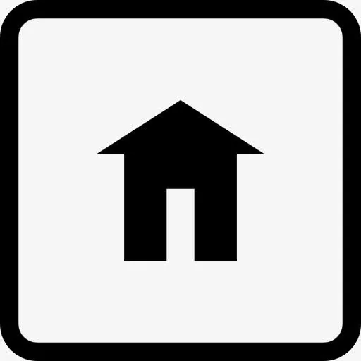 Home键的圆形方形图标免抠