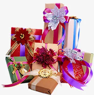 创意合成礼盒包装效果免抠