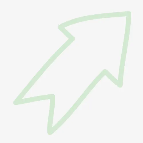 漂浮素材 不规则 箭头 铅笔画免抠