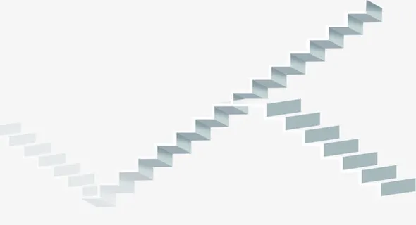 3D立体台阶效果图免抠