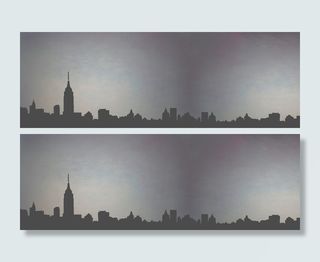 简约建筑长图banner背景高清