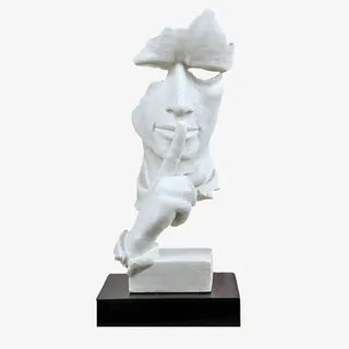 现代简约抽象艺术品人物摆件时尚免抠