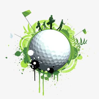 高尔夫球免抠