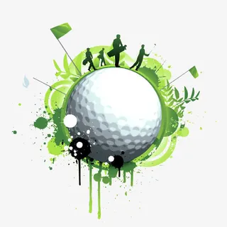 高尔夫球免抠 高尔夫球免抠