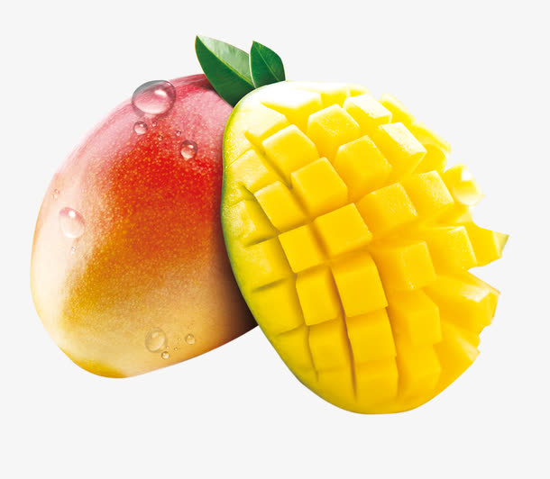 唯美水果芒果免抠