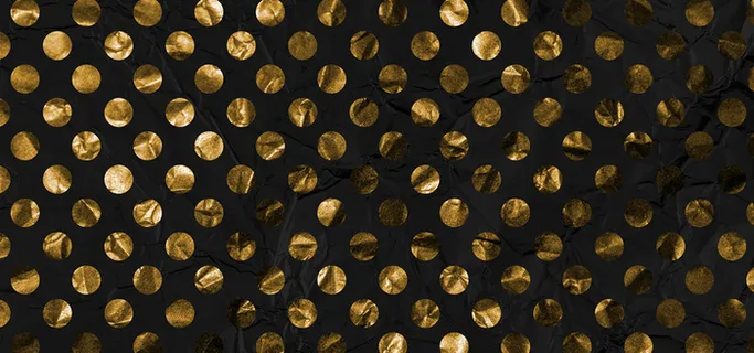 金色圆圈图案底纹背景高清