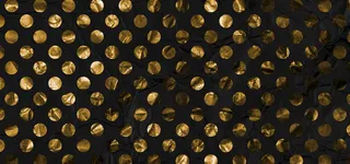 金色圆圈图案底纹背景高清