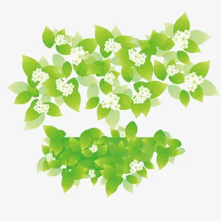 满天星手绘矢量素材免抠