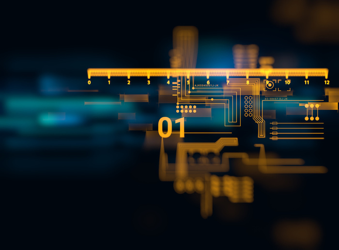 立体数字科技海报背景高清