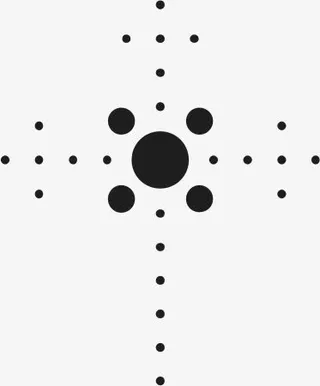 点线面构图底纹角花素材免抠