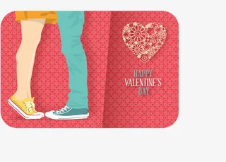 矢量结婚贺卡免抠