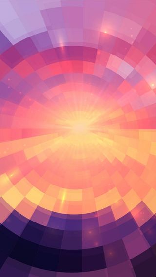 暖色几何背景高清