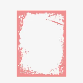 粉色大文本框免抠