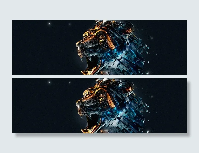 炫酷猎豹背景高清