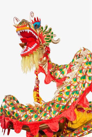 庆典舞龙免抠