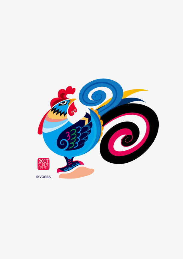 鸡年元素免抠