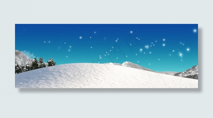 简约大气通用轮播  淘宝广告免抠