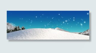 简约大气通用轮播  淘宝广告免抠