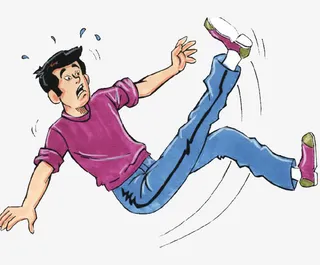 摔倒的男人免抠