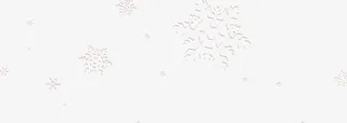 白色创意合成效果雪花造型免抠