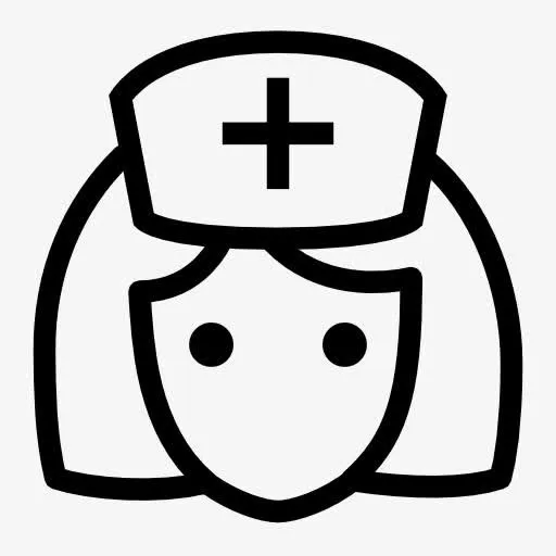 护士ios7-Line-icons免抠