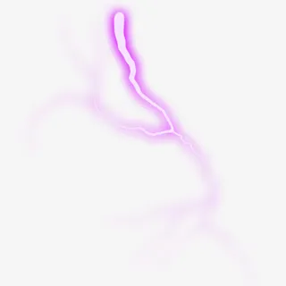 彩色超炫闪电免抠