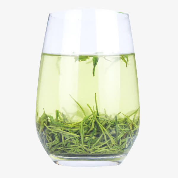 冲泡绿茶毛尖茶免抠