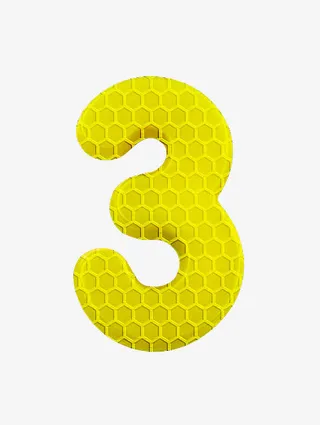 足球元素字母数字3免抠