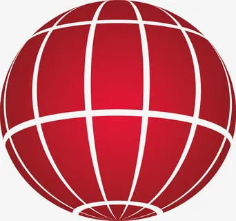 红色科技球体免抠 红色科技球体免抠