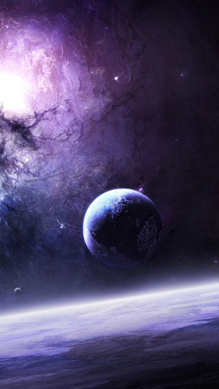 星空科技感商务H5背景素材高清